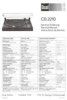 Dual CS-2210-Service-Manual 